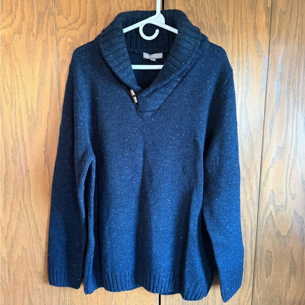 Grayson & Dunn Men's Shawl Neck Sweater